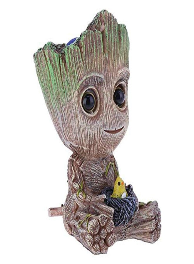 SLOCME Aquarium Groot Air Bubbler Stone Decorations - with Standard Tubing and Fish Tank Air Stone Set - Image 3